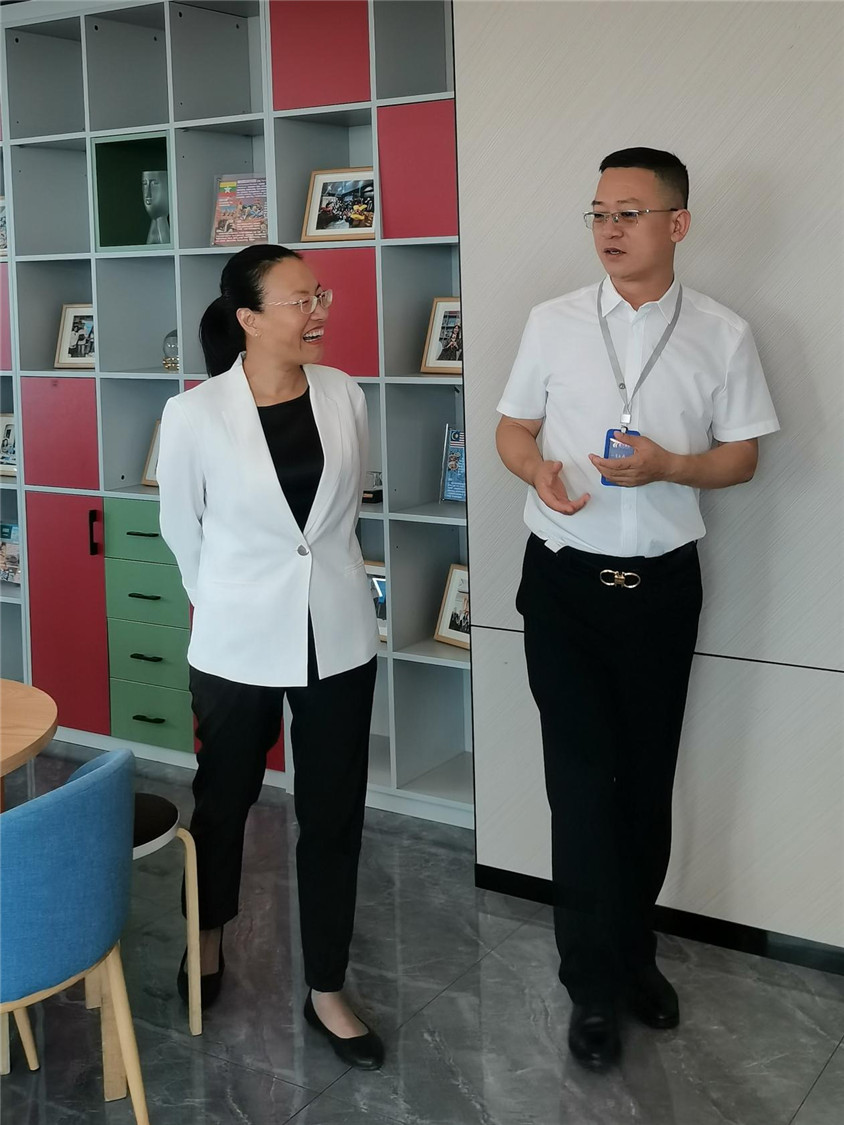 区领导莅临指导，，，，，合作助力自贸港